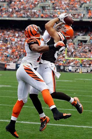 Scenes from Sunday's Browns victory over the Bengals