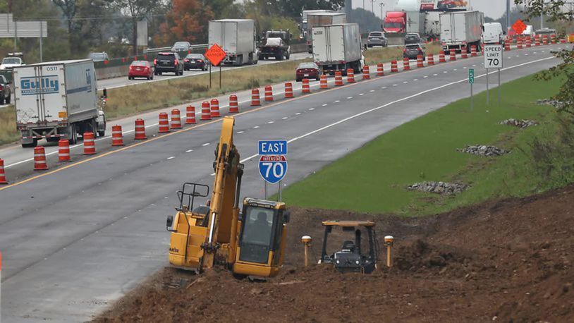 The $48 million highway expansion project for I-70 is expected to be completed this spring.