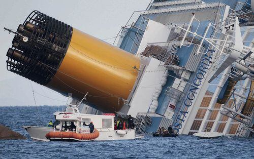 Luxury cruise ship capsizes in Italy