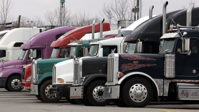 Ohio lawmakers introduced a series of bills Wednesday designed to provide more incentives for people to enter the trucking profession. About 50,000 jobs across the country remain unfilled. (AP Photo/Al Behrman)