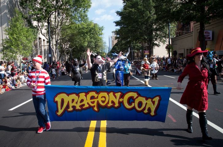 Dragon Con parade Saturday