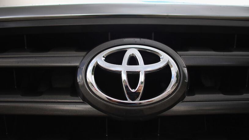 Toyota emblem.  (Photo: Joe Raedle/Getty Images)