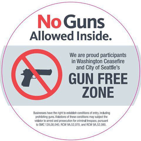 Gun Free Zone Program launch