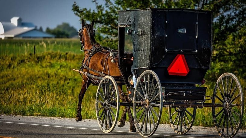Deputies in Ohio pulled over an Amish buggy that was equipped with a radio sound system and a 12-pack of beer.