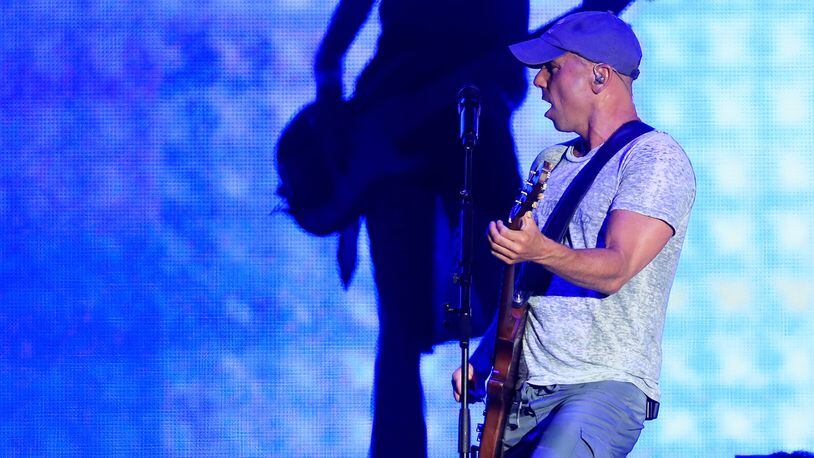 INDIO, CA - APRIL 30:  Singer Kenny Chesney performs on the Toyota Mane Stage during day 3 of 2017 Stagecoach California's Country Music Festival at the Empire Polo Club on April 30, 2017 in Indio, California.  (Photo by Christopher Polk/Getty Images for Stagecoach)