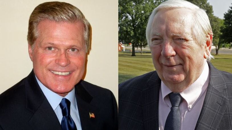 Lowell McGlothin and David Hartley will face off in November's election for Clark County Commissioner.