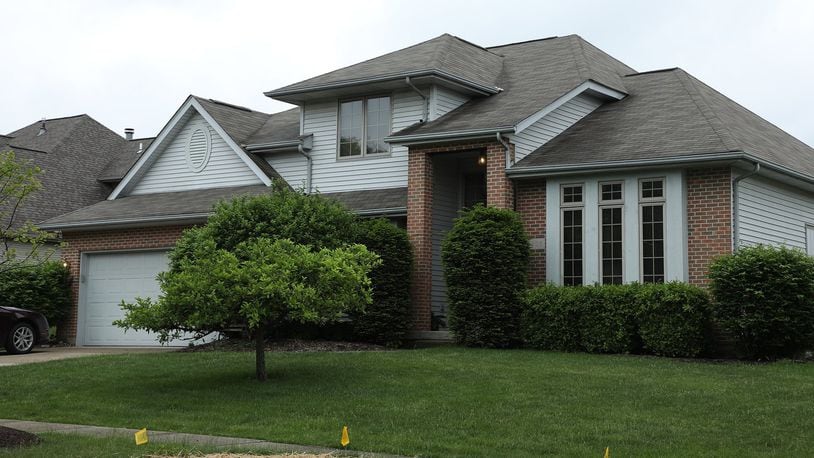The House at 1305 Quinlan Court where Eric Sirons killed his wife, step daughter and then himself. Bill Lackey/Staff