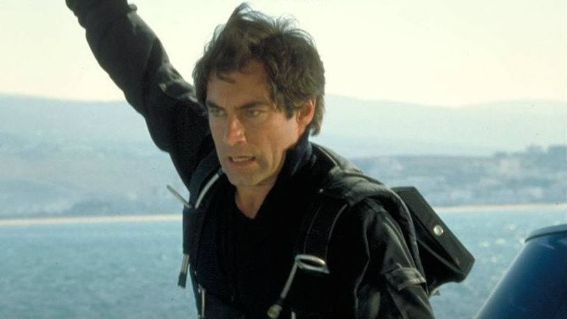 Timothy Dalton as Bond, James Bond, in “The Living Daylights” (1987). CONTRIBUTED