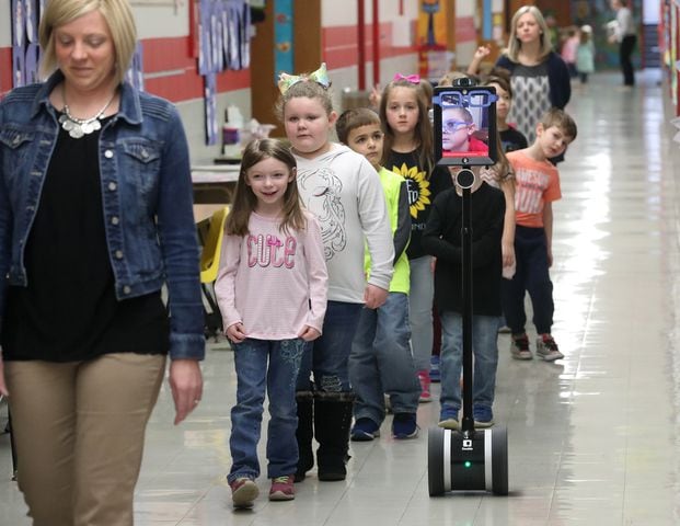 PHOTOS: Robot Helps Boy Attend School