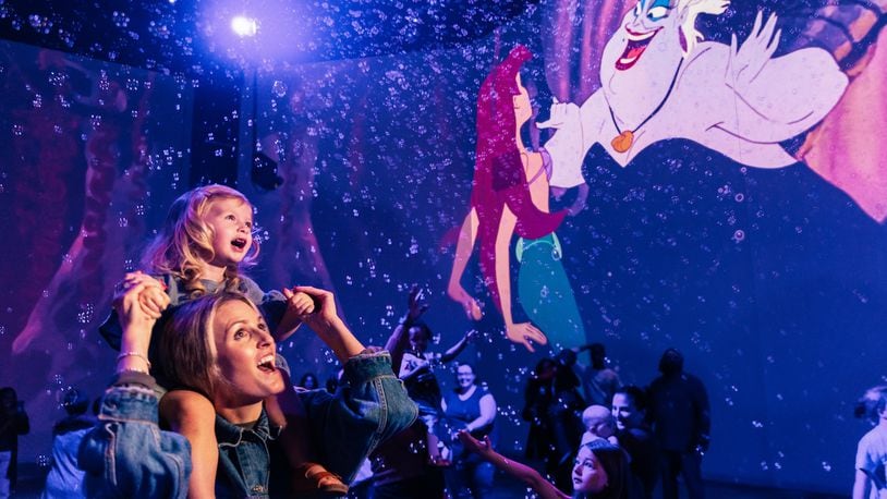 "Immersive Disney Animation" will drop Disney lovers right into their favorite animated films in Columbus through June. PHOTO BY KYLE FLUBACKER