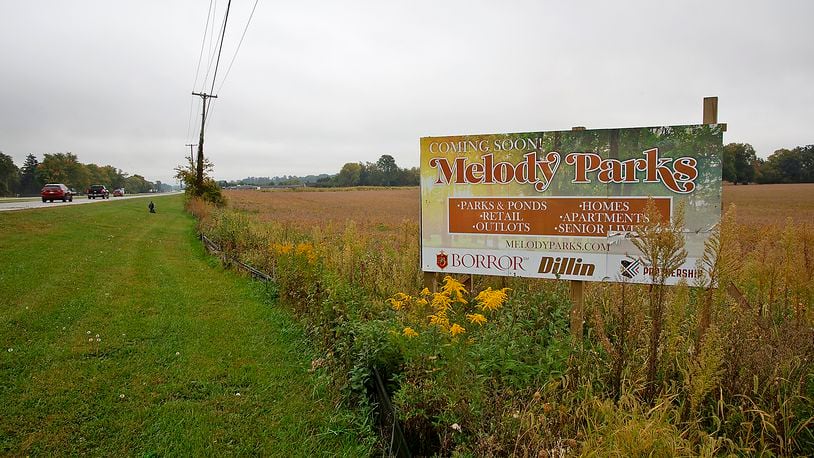 The Melody Parks site along East National Road in Clark County is seen in September 2023. FILE