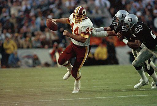 1984: Super Bowl XVIII- Los Angeles Raiders 38, Washington Redskins 9. Margin of Victory - 29 points.