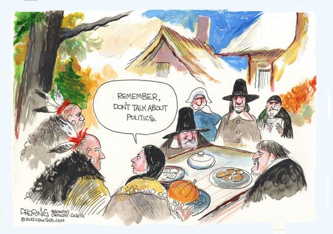 WEEK IN CARTOONS: Thanksgiving, crypto and more