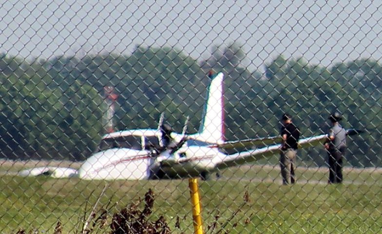 Plane crash at Dayton International Airport