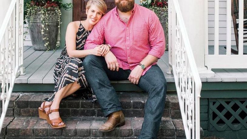Erin and Ben Napier, hosts of the HGTV show ‘Home Town Takeover,’ will head to a small town somewhere in the U.S. for a Main Street makeover, and Fairborn is hoping to make the cut. HGTV/CONTRIBUTED
