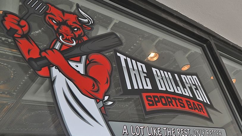 The Bullpen Sports Bar, a restaurant in downtown Springfield serving breakfast, lunch and dinner, has closed about four months after opening. BILL LACKEY/STAFF