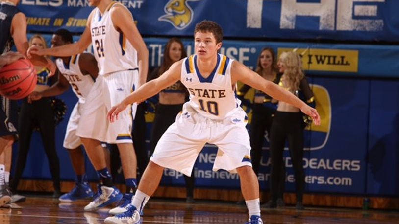Cole Gentry played 10 games for South Dakota State this season.