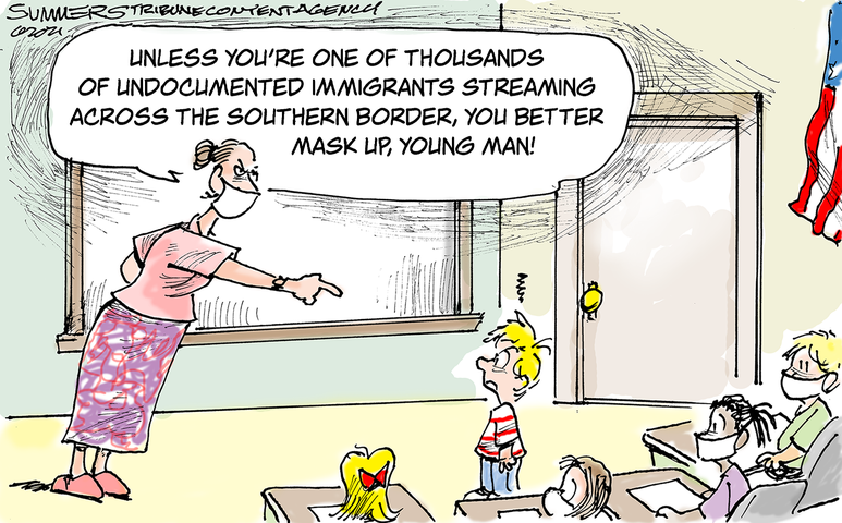 Week in cartoons: Immigration, booster shots and more