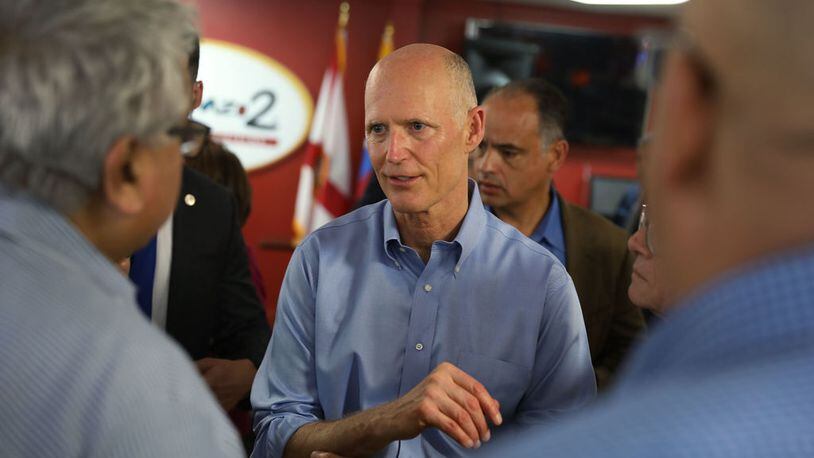 Florida Gov. Rick Scott announced he would run for the U.S. Senate and will challenge incumbent Democrat Bill Nelson.