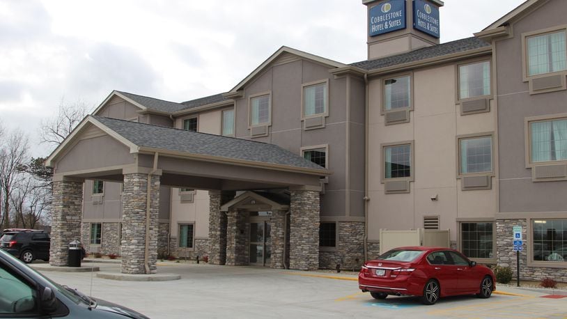 The Cobblestone hotel is located on 170 State Route 55 in Urbana and is one of the 153 opened by Cobblestone Hotel and Suites since the hotel chain started in 2008. Hasan Karim/Staff