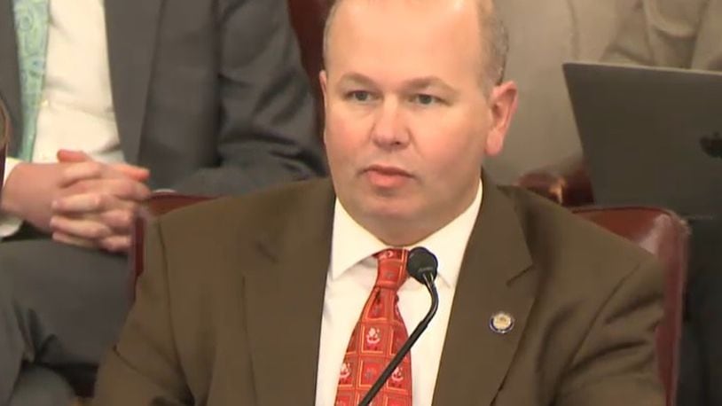 Senator Andrew Brenner, chair of the primary and secondary education committee. Courtesy of the Ohio Channel.