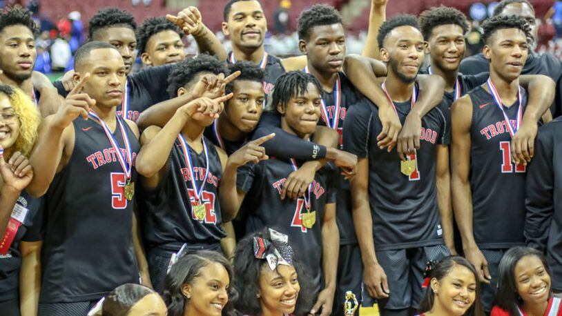 Trotwood-Madison High School won the state Div. II state championship in 2019, the first for the district. A large crowd lauded the boys basketball team for its first state title during a celebration Saturday evening at the high school gym.