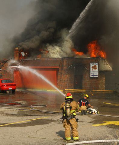 McMurray's Pub On Fire