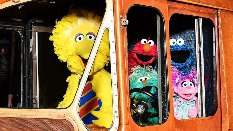 Sesame Street Characters (L-R) Big Bird, Elmo, Cookie Monster, and Abby Cadabby. Sesame Place amusement park has become the first in the world to have a Certified Autism Center designation. (Photo by Slaven Vlasic/Getty Images for HBO)