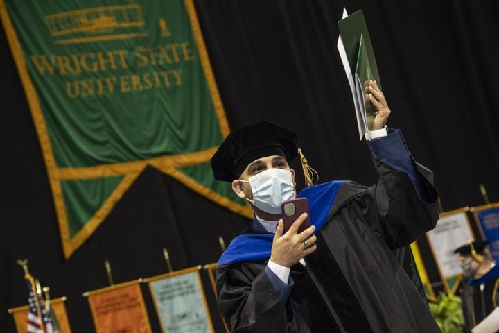 PHOTOS: Wright State University graduation ceremonies