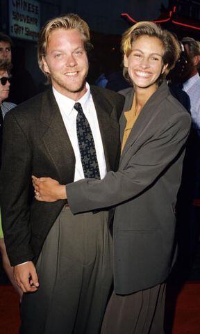 Kiefer Sutherland and Julia Roberts