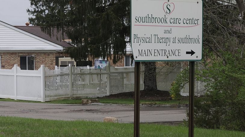 The entrance to the Southbrook Care Center. BILL LACKEY/STAFF