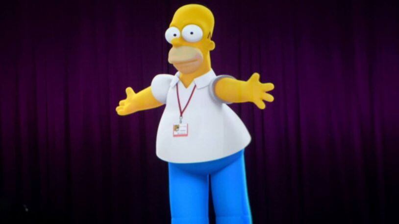 Homer Simpson roomed with a patient who claimed to be a pop singer during a classic 1991 episode of "The Simpsons."