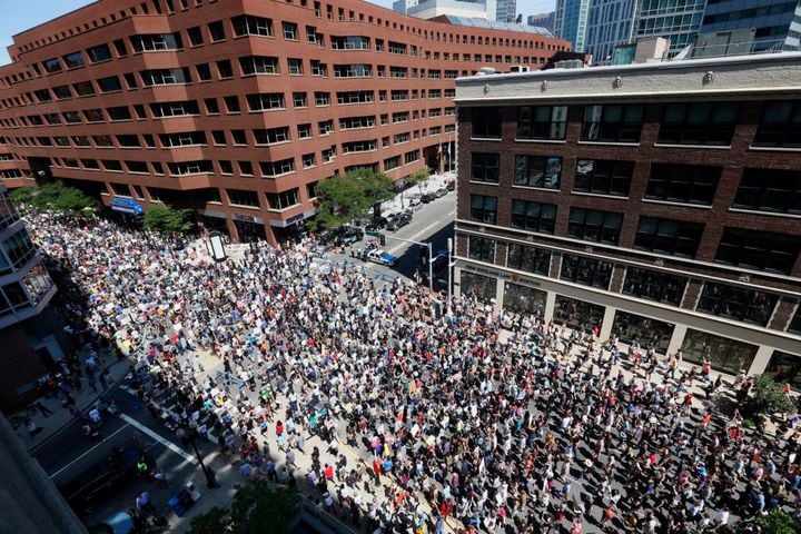 solidarity with charlottesville rallies held across the country