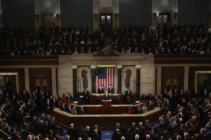 Photos: Donald Trump’s State of the Union Address 2018