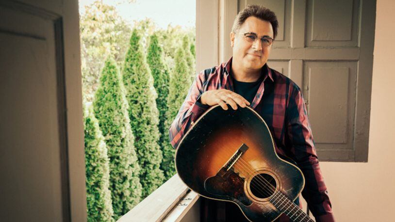 Vince Gill will perform at the Rose Music Center at the Heights Friday, Aug. 23.