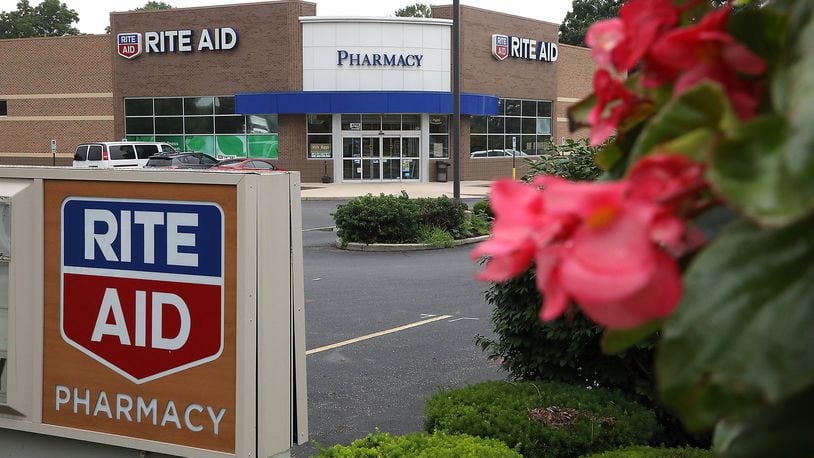 Property records to show a company called Prep Pharmacy Enon LLC has purchased a Rite-Aid in Enon for $2.9 million. BILL LACKEY/STAFF