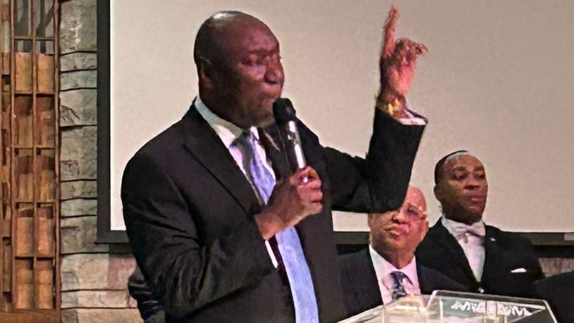 Civil rights attorney Benjamin Crump had the audience at the Springfield, Ohio NAACP's 10th Annual Freedom Fund event on their feet and thinking on Sunday evening during a keynote speech at Christ in Us Ministries . Crump has been involved in several national high-profile cases involving Black Americans.