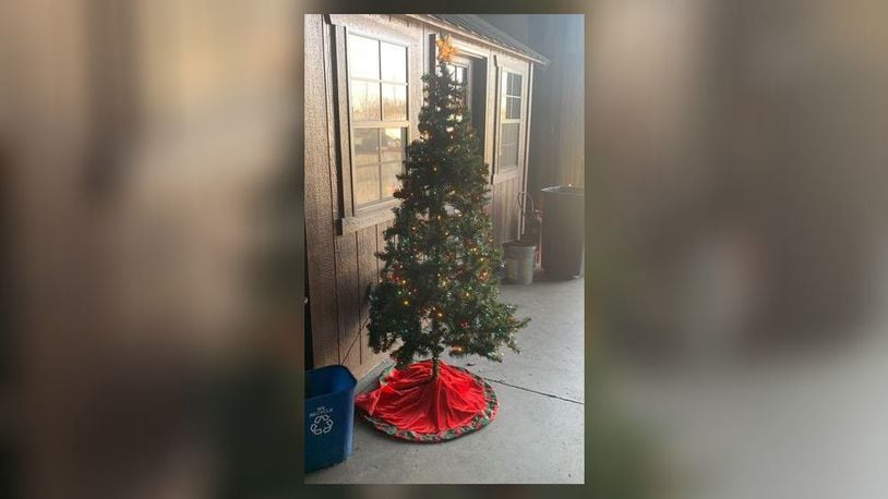 The Clark County Solid Waste District and Keep Clark County Beautiful are holding a holiday reused ornament contest to help decorate the Christmas tree that is up in the Specialty Recycling drive-thru located at 1620 W. Main St. in Springfield. Contributed