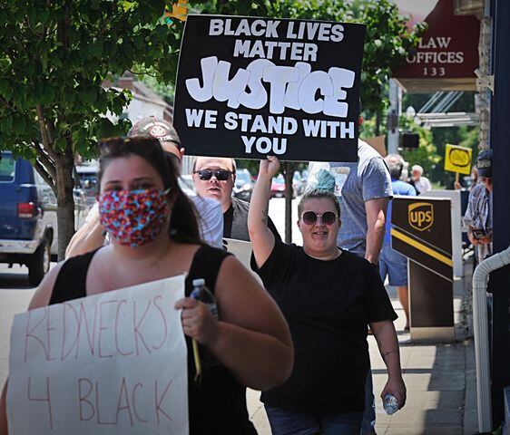 PHOTOS: Protests held in New Carlisle