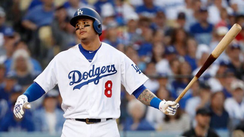 Manny Machado split his 2018 season between the Los Angeles Dodgers and the Baltimore Orioles.
