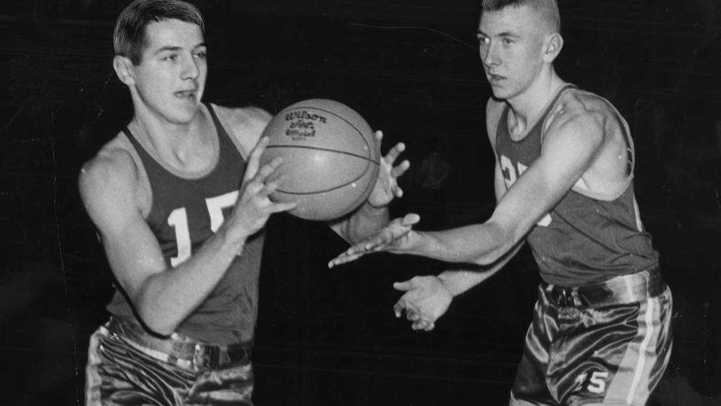 Belmont’s Don May (left) and Bill Hosket, 1964.