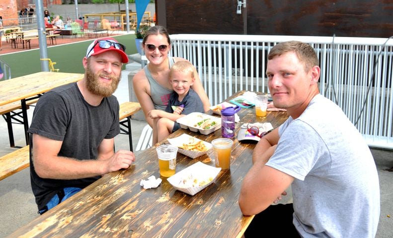 Did we spot you at Champion City Food Truck Rally at Mother Stewart's Brewing?