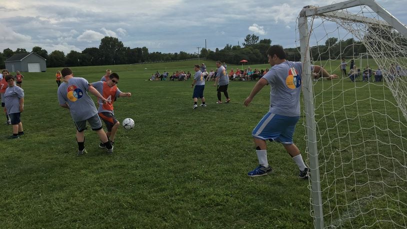 Three age groups competed in a tournament Friday following two weeks of practice at the 14th Annual Dream Soccer event at Eagle City Soccer Complex. Photo by Brett Turner