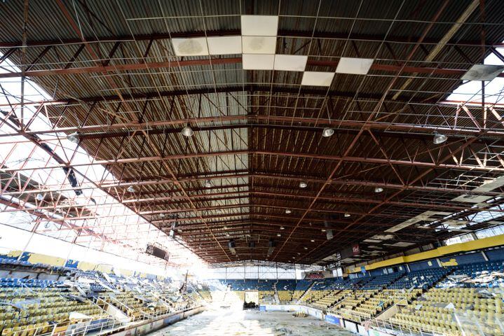 Last look inside Hara Arena