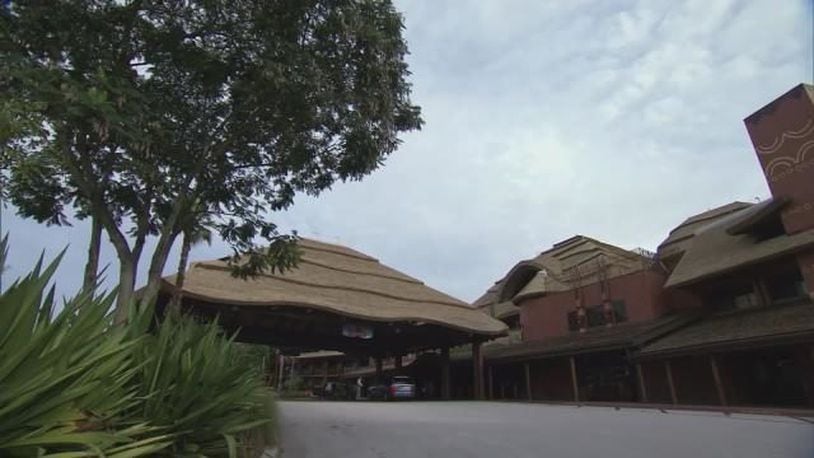 A woman walked into Disney's Animal Kingdom Lodge over the weekend claiming that a woman gave her a baby. The baby was actually hers.