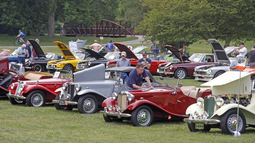 The annual British Car Day is Saturday, Aug. 3, at Eastwood Metro Park. More than 220 British cars are expected to attend. CONTRIBUTED PHOTO / SKIP PETERSON