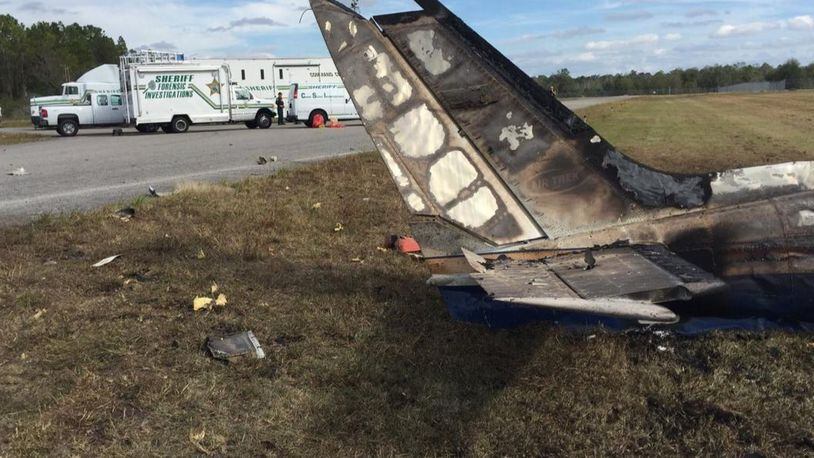 Five people were killed in a plane crash Sunday morning. (Photo: Polk County Sheriff's Office)