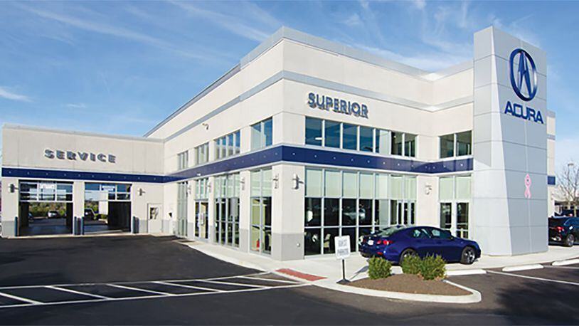 Superior Acura of Dayton’s newly renovated dealership, a $2 million project at 60 Loop Road in Centerville, was completed in nine months, and brought all new and pre-owned sales staff under one roof, with all new and pre-owned inventory now on one lot. Contributed