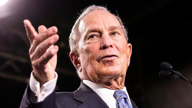 Democratic presidential candidate former New York City Mayor Mike Bloomberg (Brett Carlsen/Getty Images)