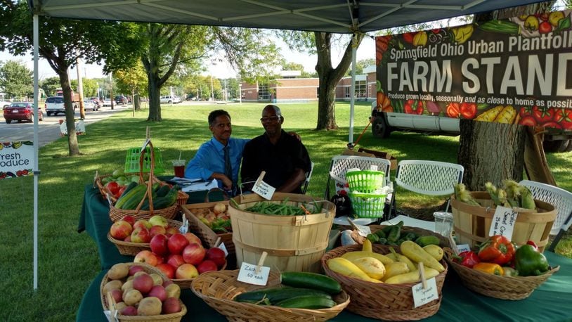 Fresh local and regionally-grown produce will return to Springfield’s south side on Friday when the Springfield Ohio Urban Plantfolk’s neighborhood farm stand opens for the season at Perrin Woods Elementary School. Courtesy photo